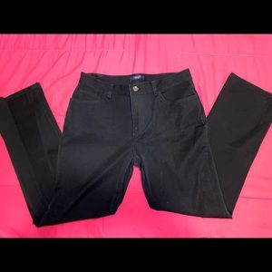 NWOT Chaps black skinny jeans